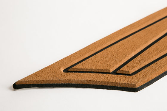 ورقة من خشب الساج الصناعي W250cm EVA