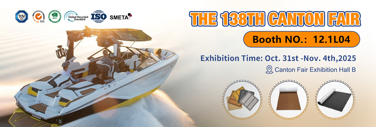 ورقة التزيين قارب رغوة EVA